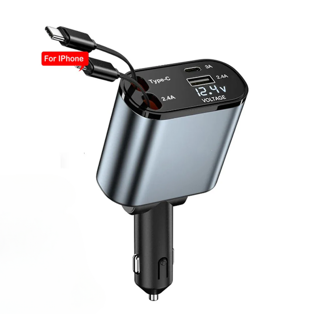 4 IN 1 Car Phone Charger