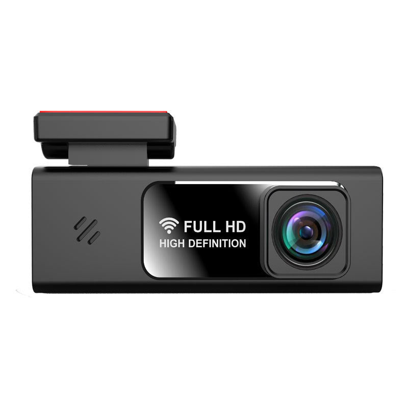 360 Dash Cam front showing lens and compact windshield mount