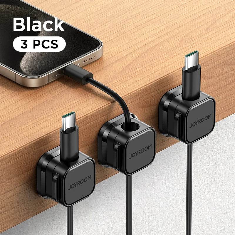 Magnetic Cable Clips Adjustable Cord Holder