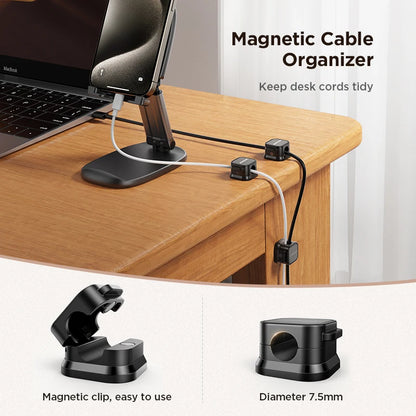 Magnetic Cable Clips Adjustable Cord Holder