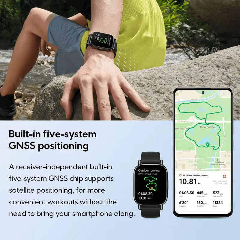 Redmi Watch 5 Lite 1.96'' Calling Built-In GNSS 5ATM