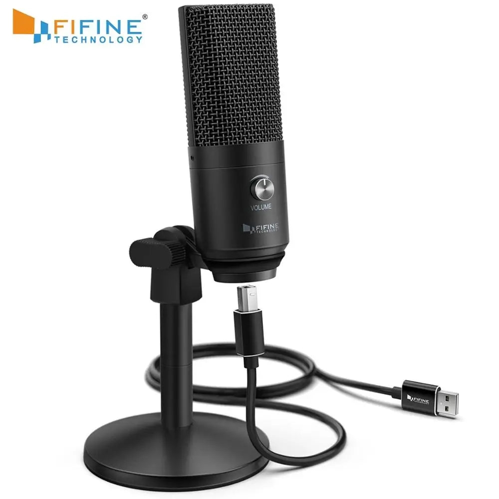 FIFINE K670 USB Desktop Microphone source-backed product image