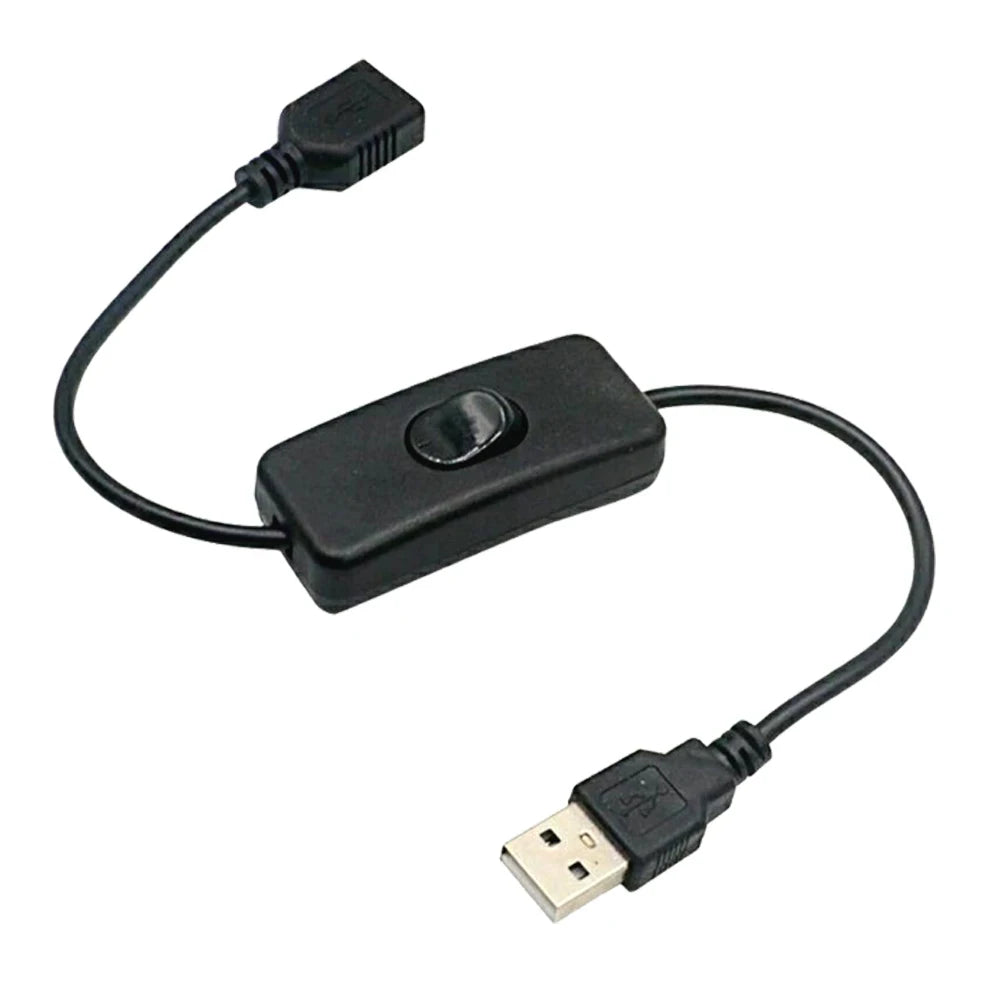 USB on/off extension cables, two-pack
