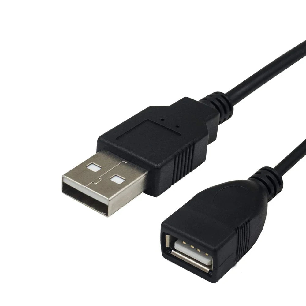 USB on/off extension cables, two-pack