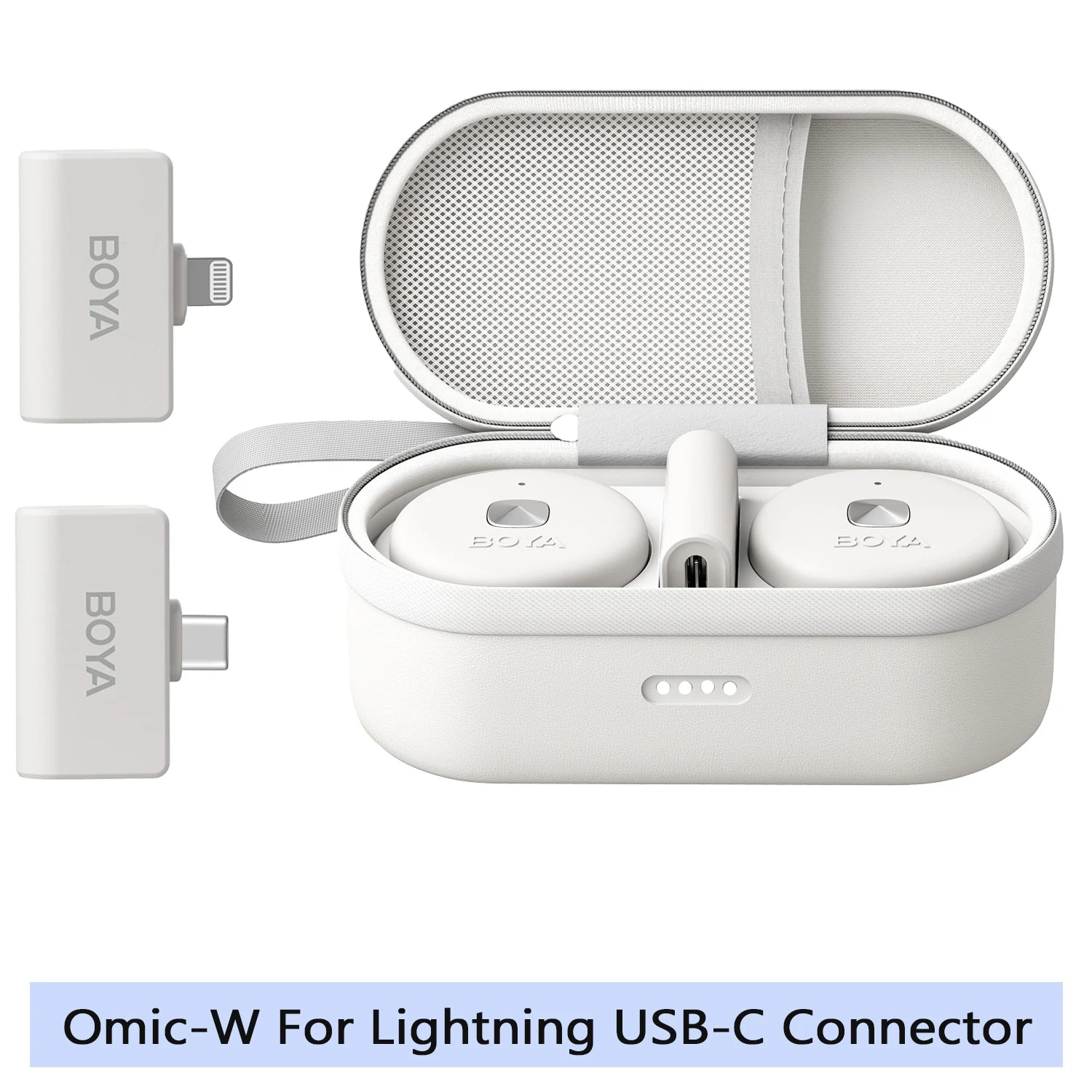 BOYA Omic Wireless Lavalier Microphone Kit source-backed product image