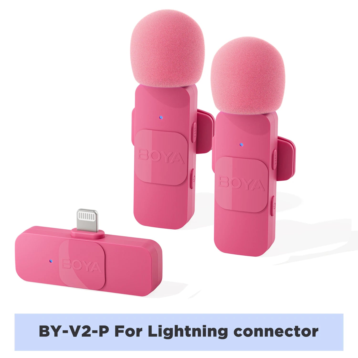 BOYA BY-V Professional Wireless Lavalier Microphone Kit source-backed product image