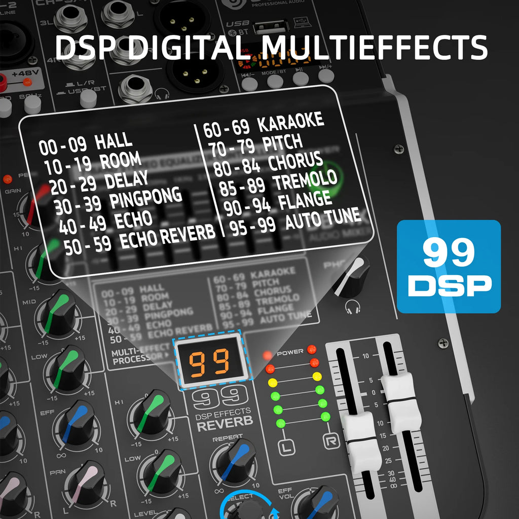 Debra DB-4X 4-Channel Audio Mixer Interface source-backed product image