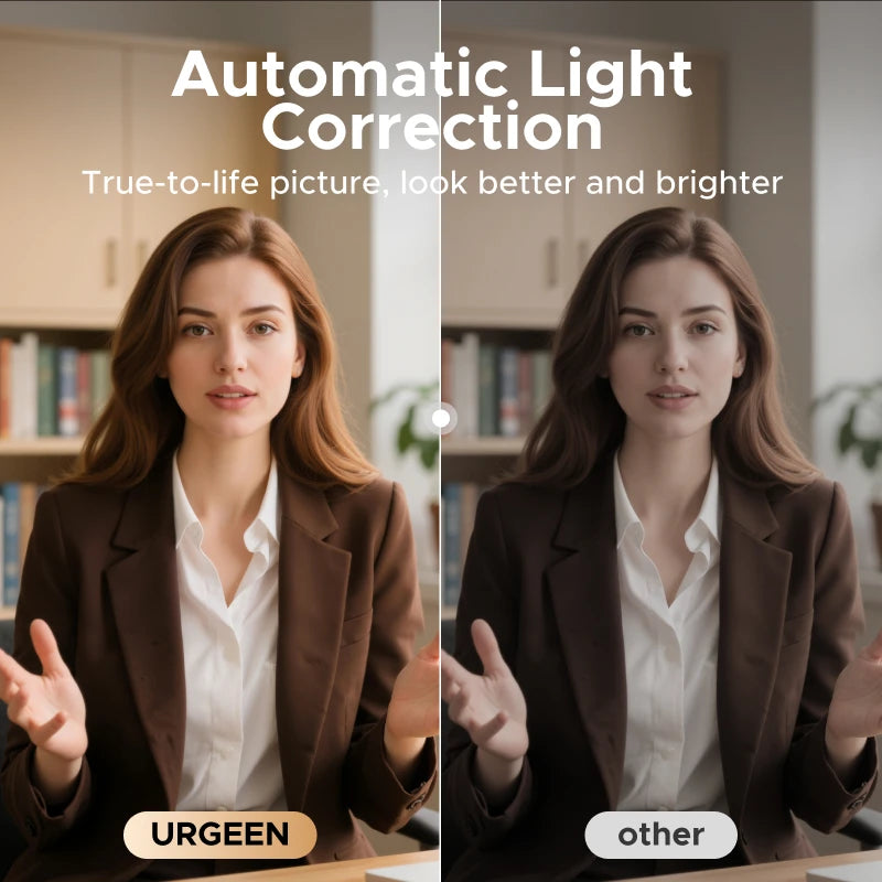 UGREEN USB Webcam with Microphone source-backed product image