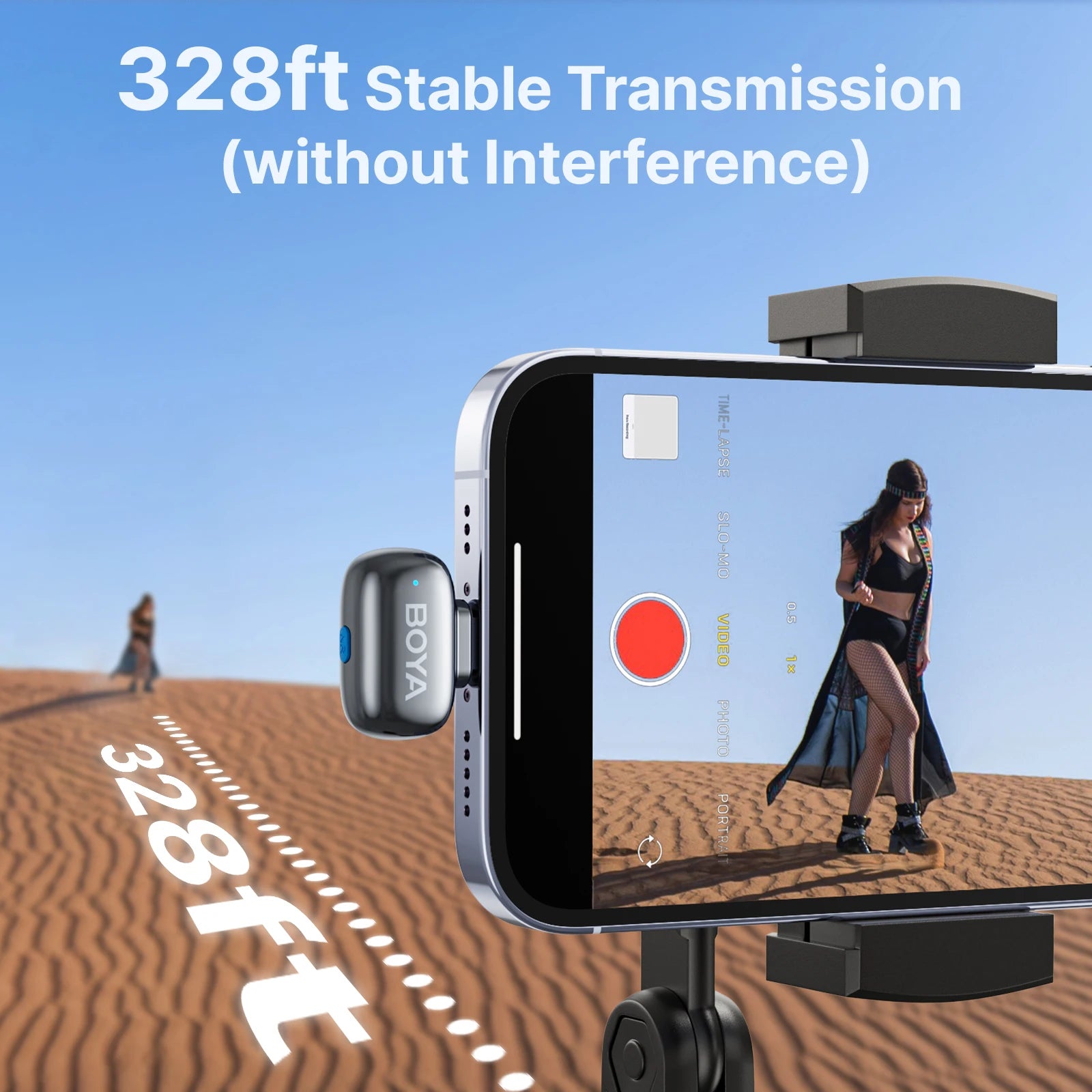BOYA Mini 2 Wireless Lavalier Microphone Kit source-backed product image