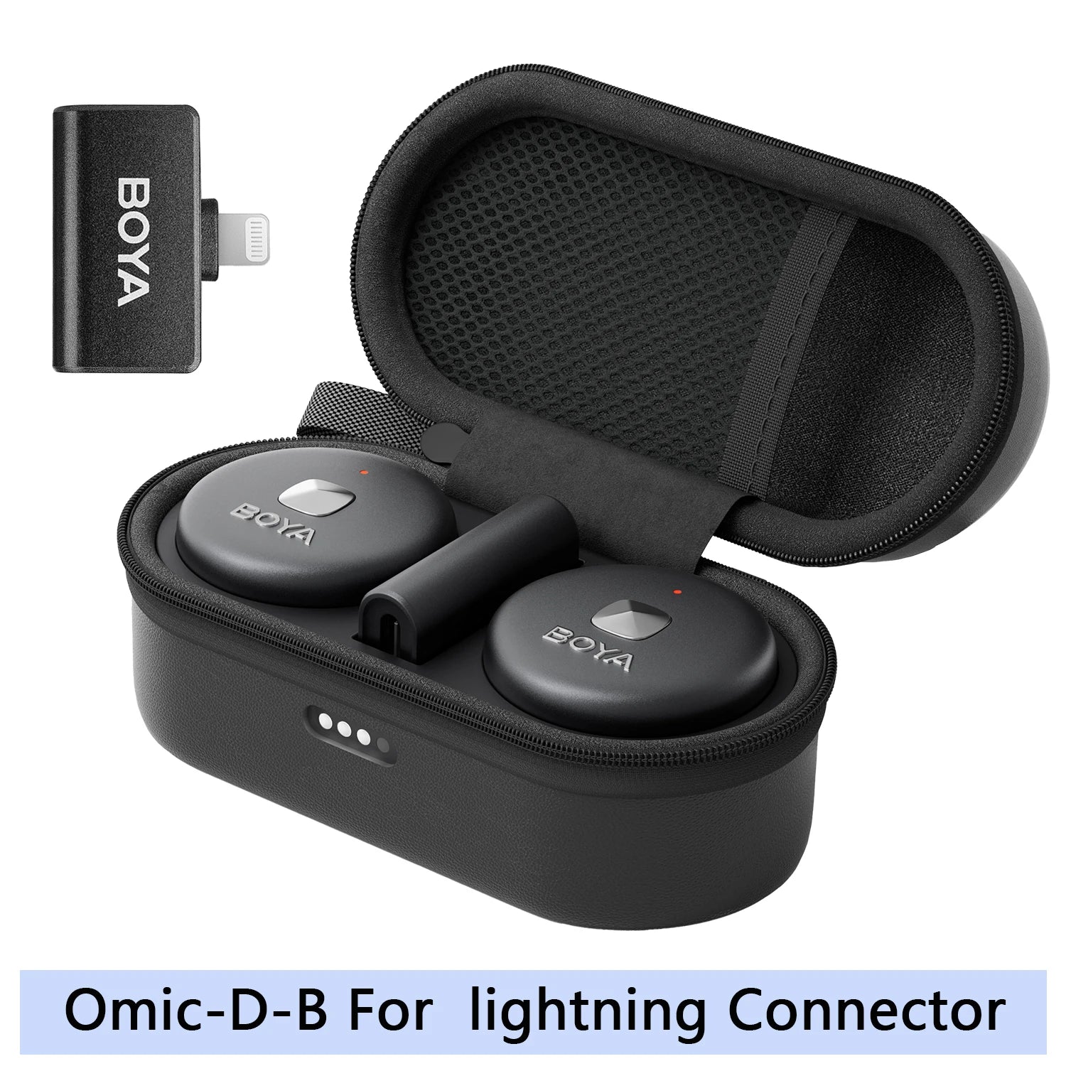 BOYA Omic Wireless Lavalier Microphone Kit source-backed product image