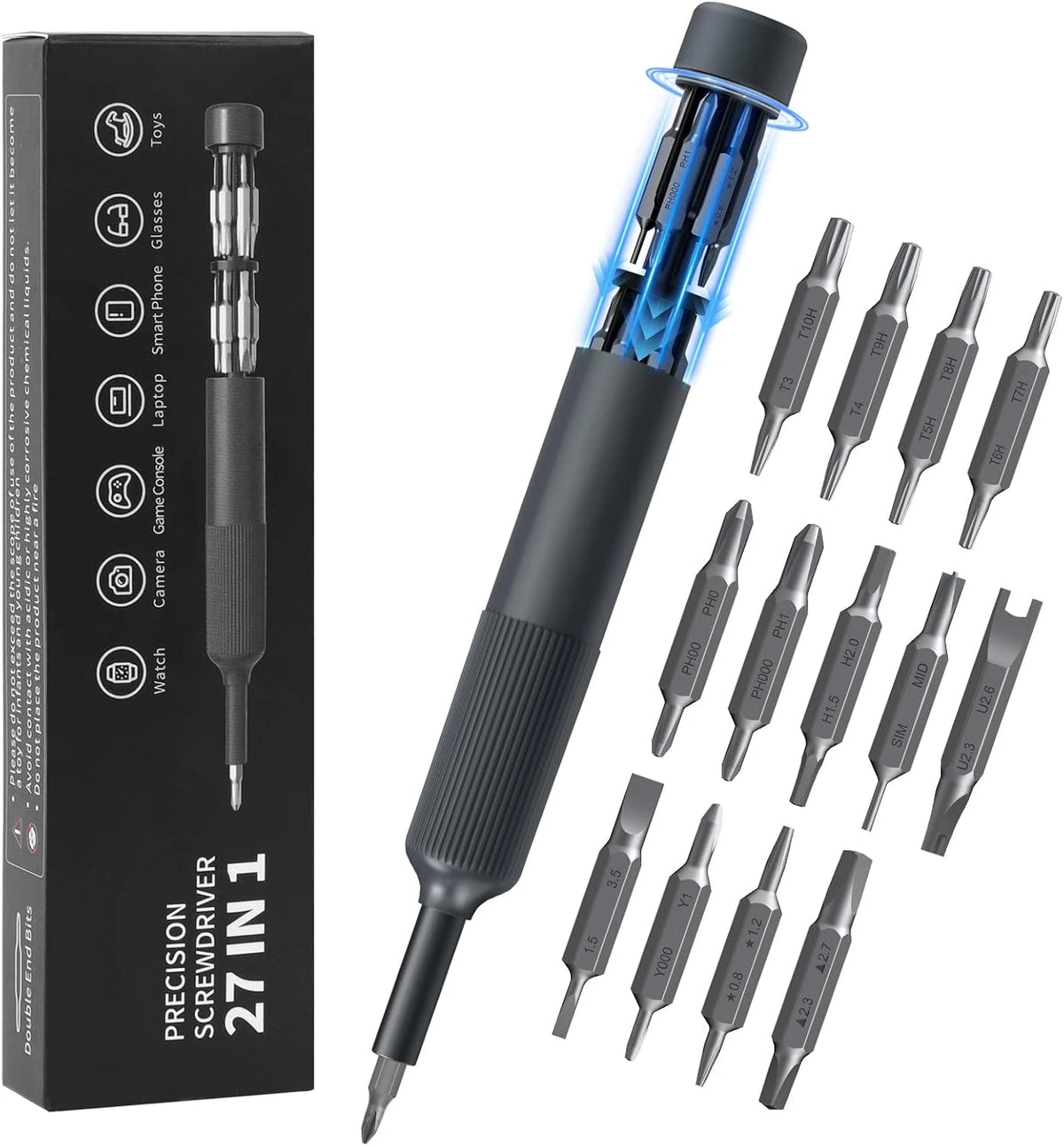 Manual pen-style precision driver kit, standard
