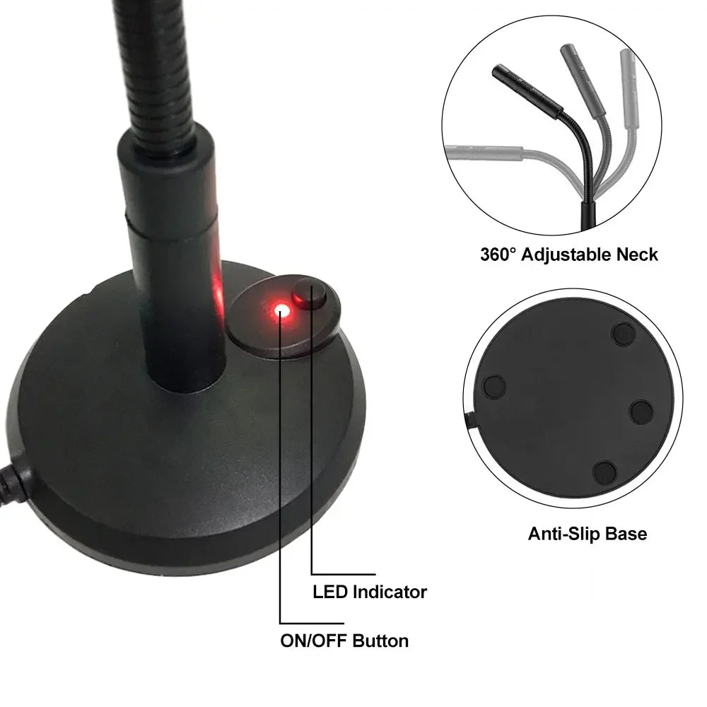 USB Desktop Computer Microphone
