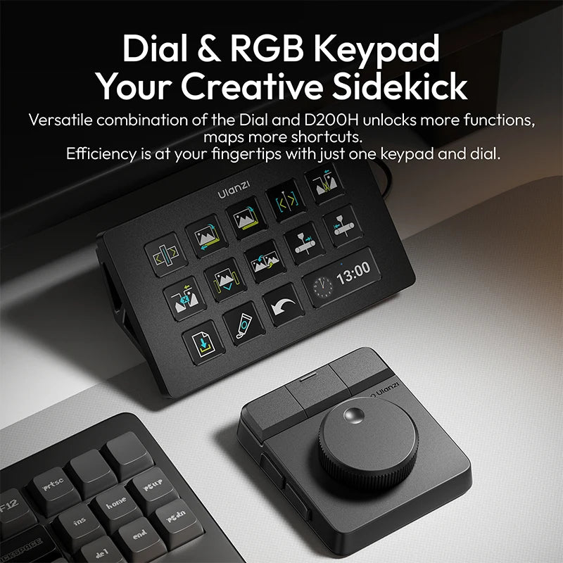 Ulanzi D100H Dial Creative Controller source-backed product image
