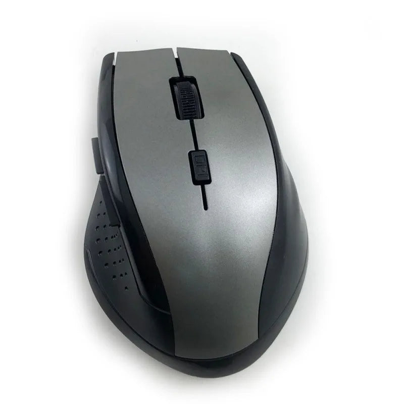 Gray model 7300 wireless optical mouse