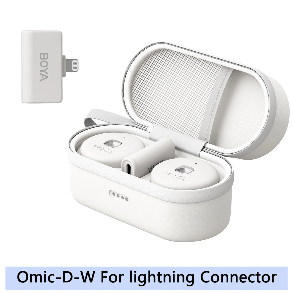 BOYA Omic Wireless Lavalier Microphone Kit source-backed product image