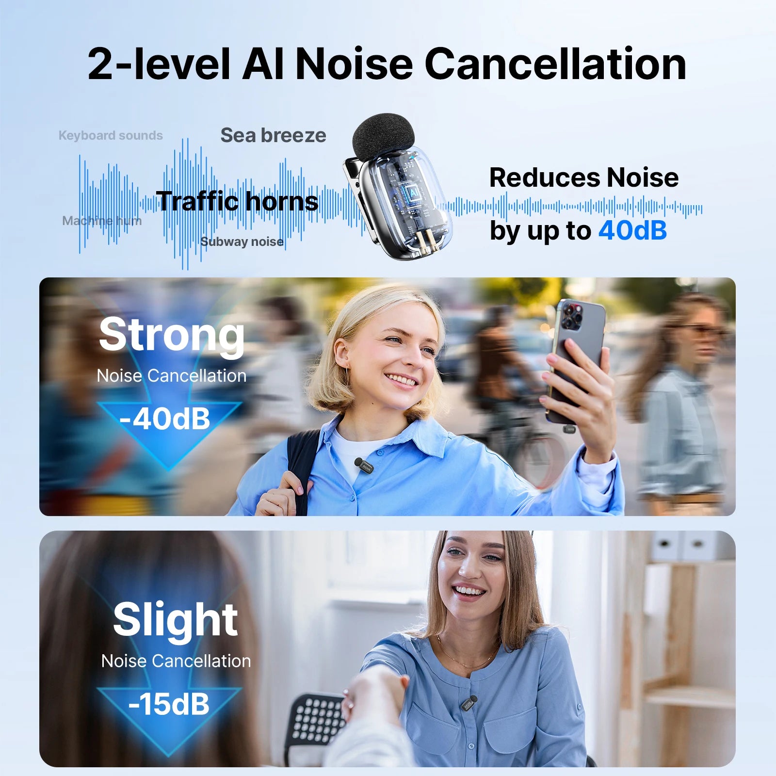 BOYA Mini 2 Wireless Lavalier Microphone Kit source-backed product image