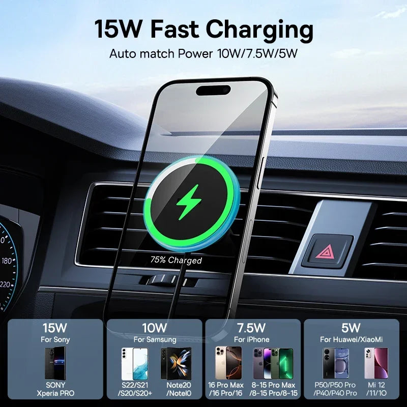 Baseus Magnetic Wireless Car Charger Mount source-backed product image