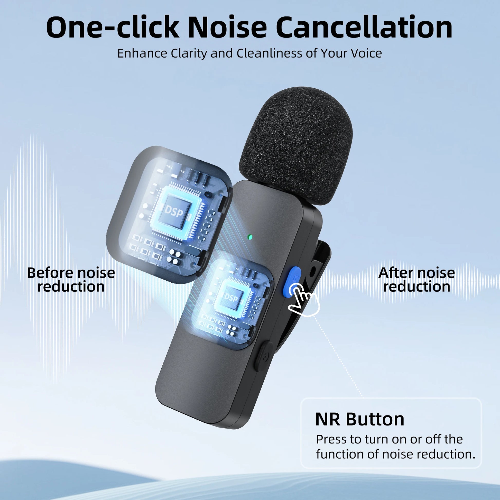 BOYA BY-V Pro Wireless Lavalier Microphone Kit source-backed product image