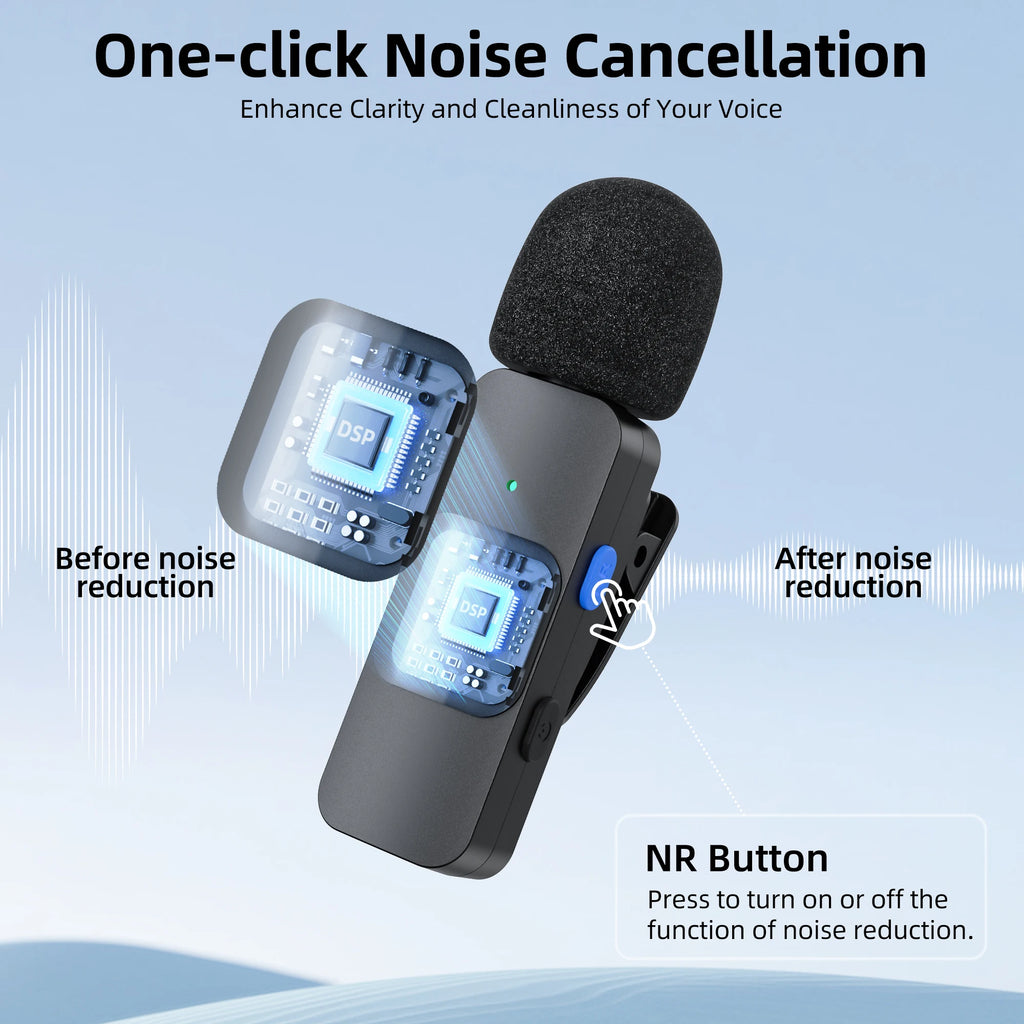 BOYA BY-V Professional Wireless Lavalier Microphone Kit source-backed product image