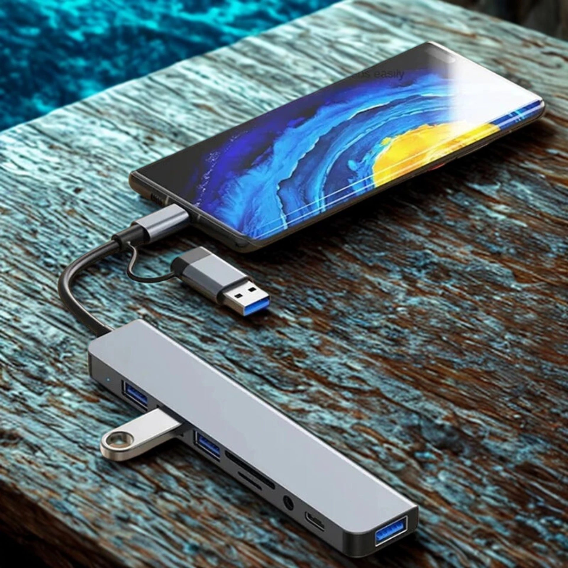 All-in-One USB Connection Hub