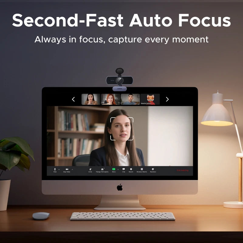 UGREEN USB Webcam with Microphone source-backed product image
