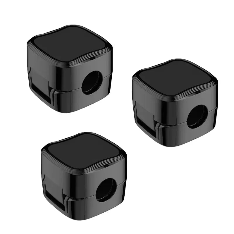 MagneClip 3-pack black cable clips