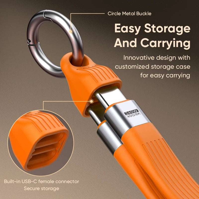 PocketLoop USB-C Keychain Cable