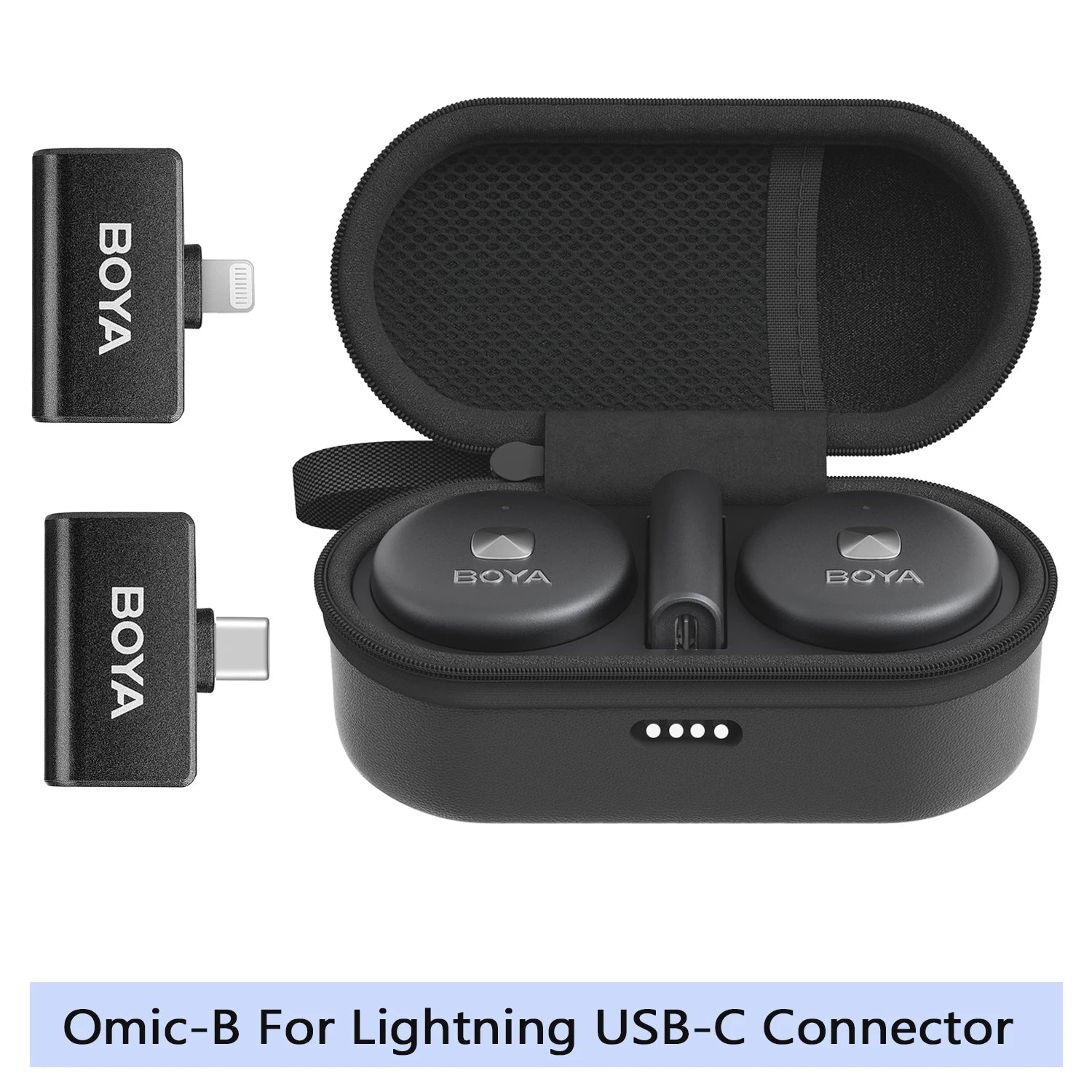 BOYA Omic Wireless Lavalier Microphone Kit source-backed product image