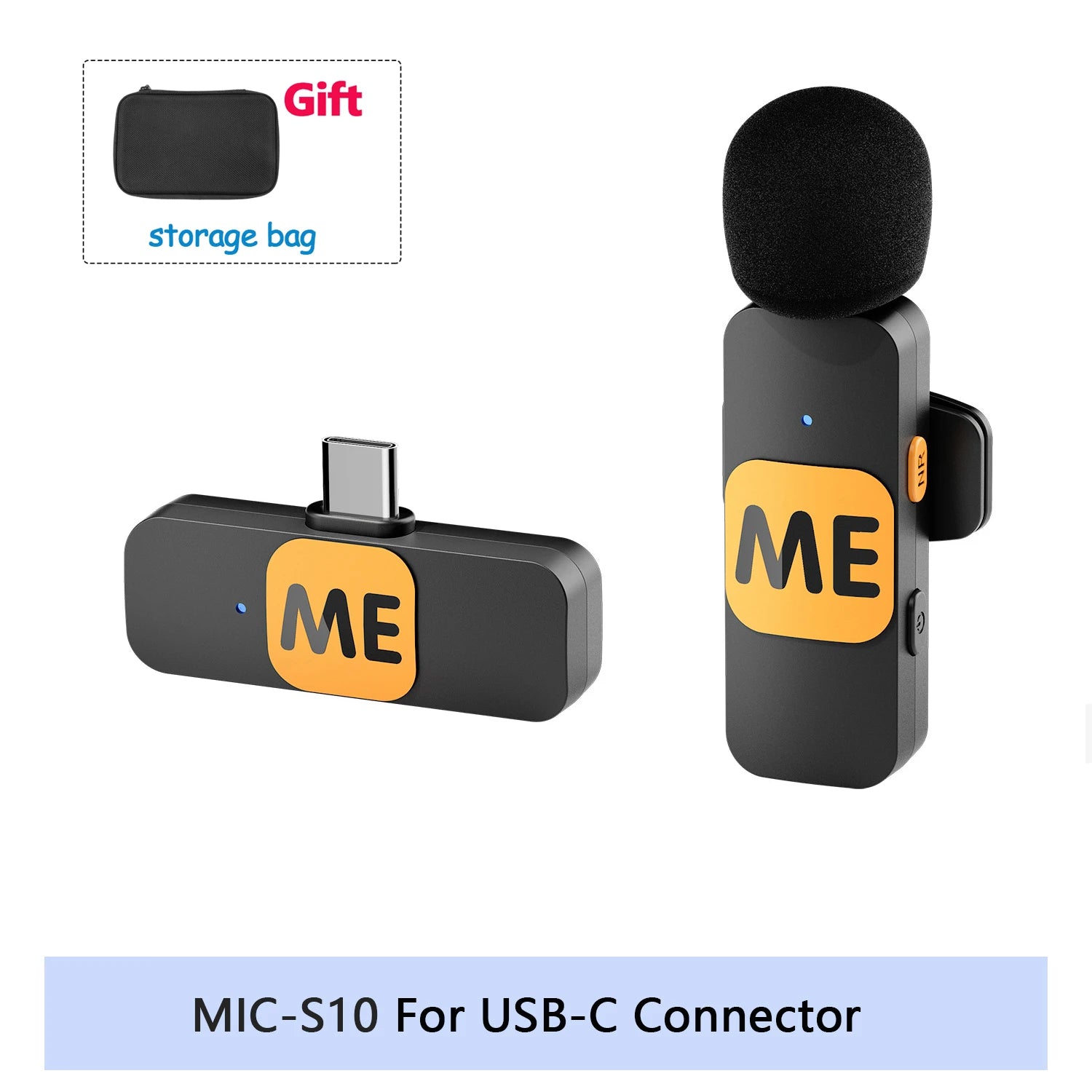 BOYA BY-V Professional Wireless Lavalier Microphone Kit source-backed product image