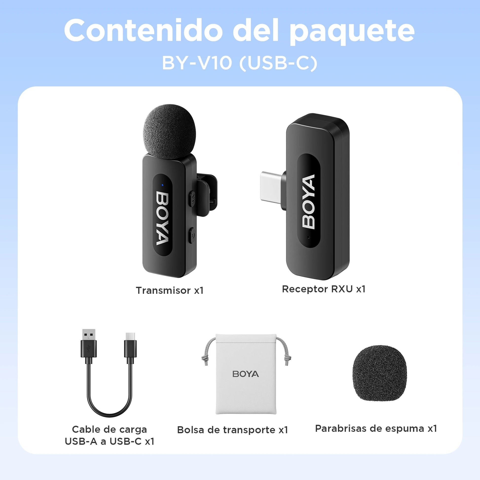 BOYA BY-V10 2.0 USB-C kit variant image