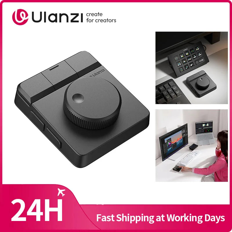 Ulanzi D100H Dial Creative Controller source-backed product image