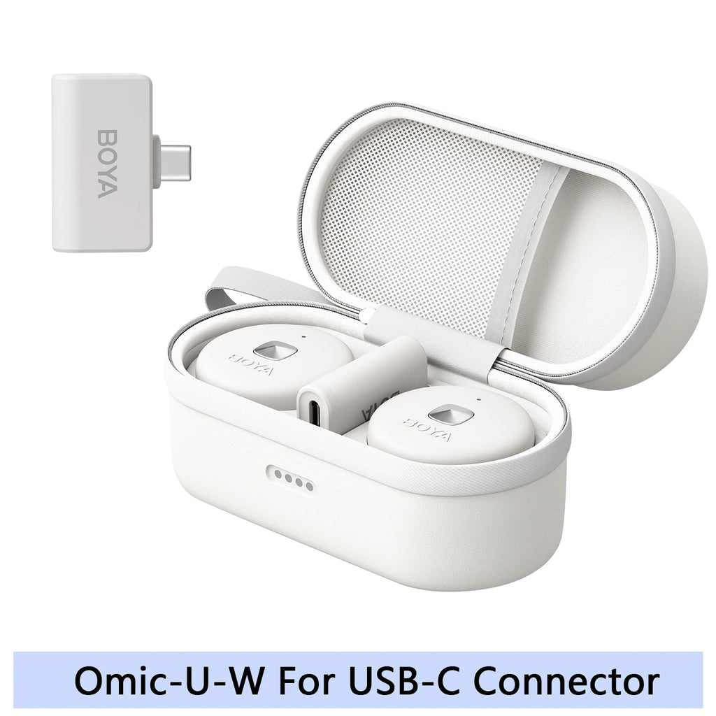 BOYA Omic Wireless Lavalier Microphone Kit source-backed product image
