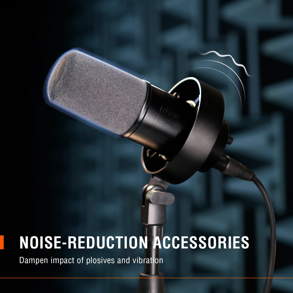 FIFINE K688 USB/XLR Dynamic Microphone source-backed product image