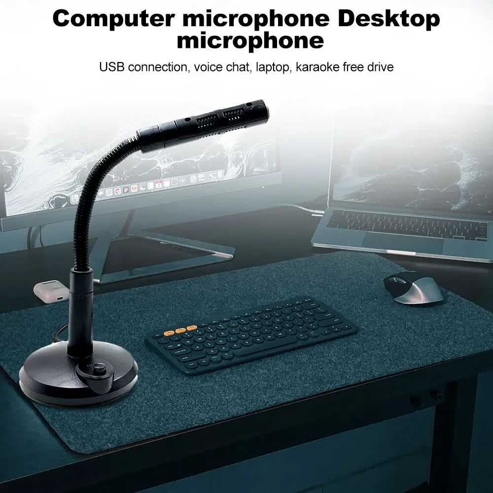 USB Desktop Computer Microphone