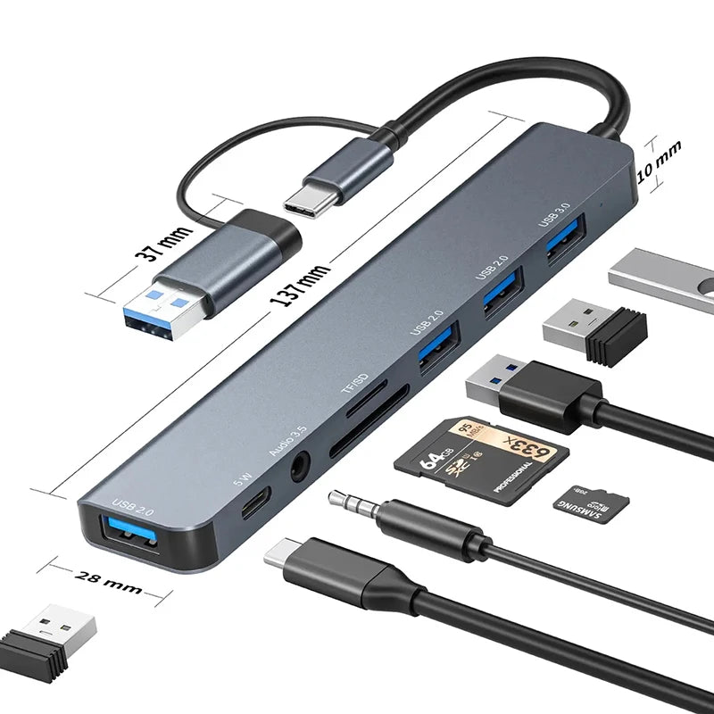 All-in-One USB Connection Hub
