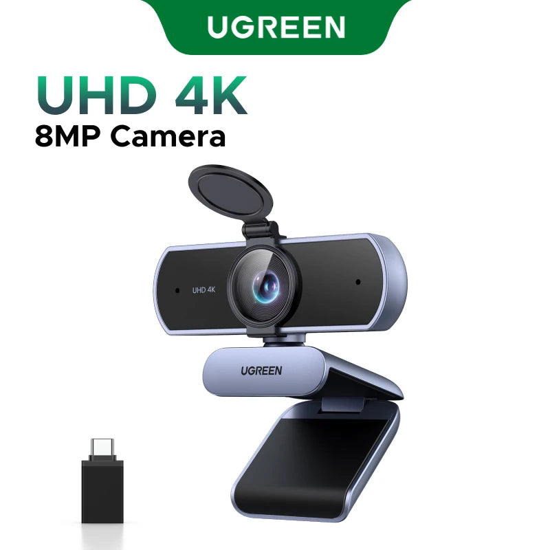 UGREEN USB Webcam with Microphone source-backed product image