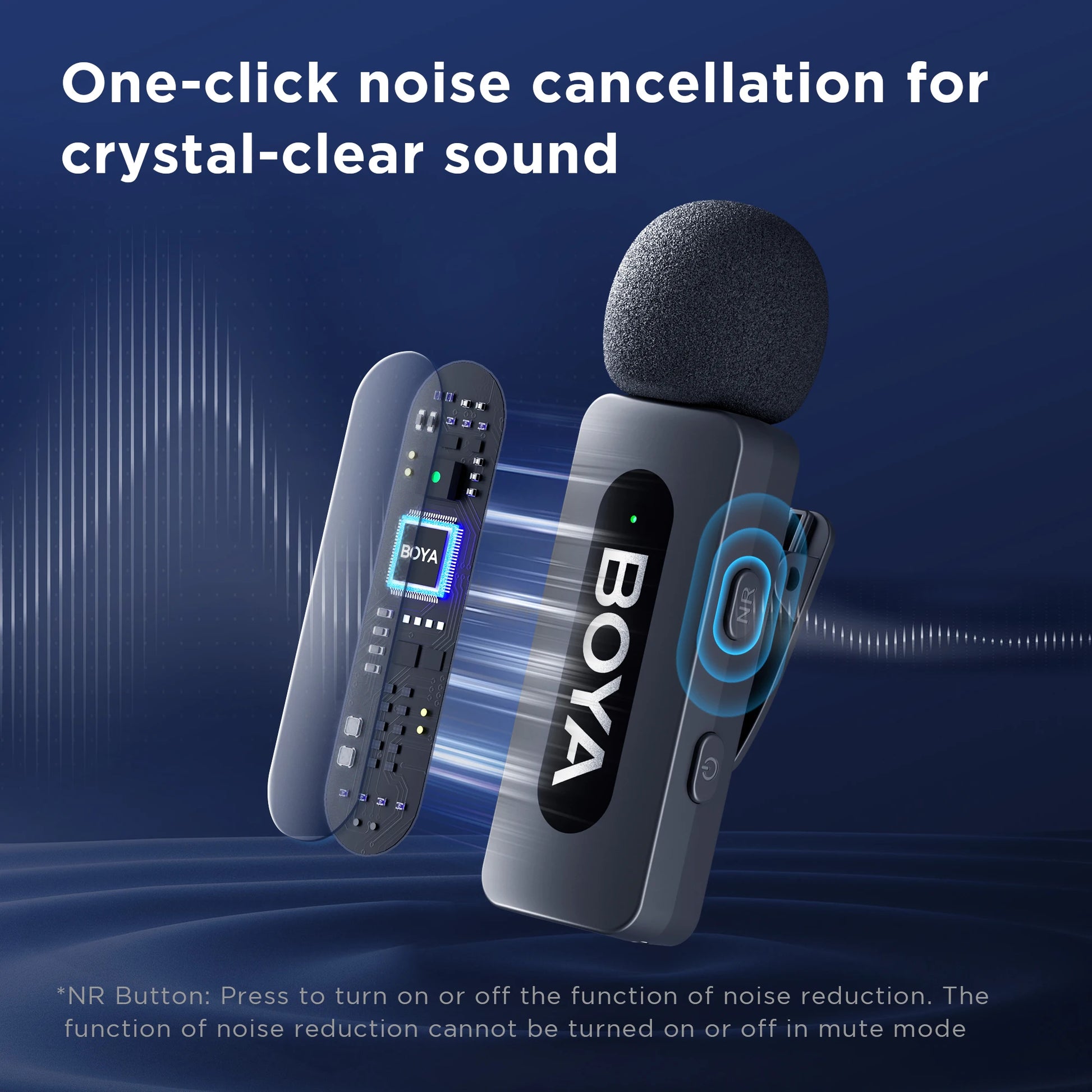 BOYA BY-V USB-C receiver and microphone source-backed product image