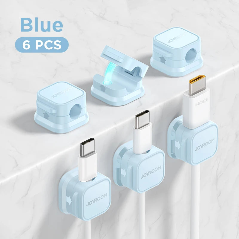 Magnetic Cable Clips Adjustable Cord Holder