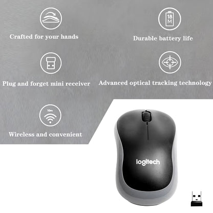 Lenovo M185 Wireless Mouse 2.4Ghz USB 1000DPI