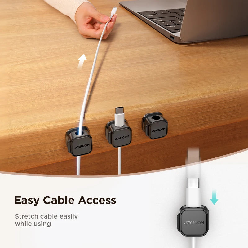 Magnetic Cable Clips Adjustable Cord Holder