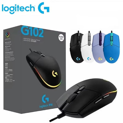 Lenovo G102 Wired Gaming Mouse 8000 DPI