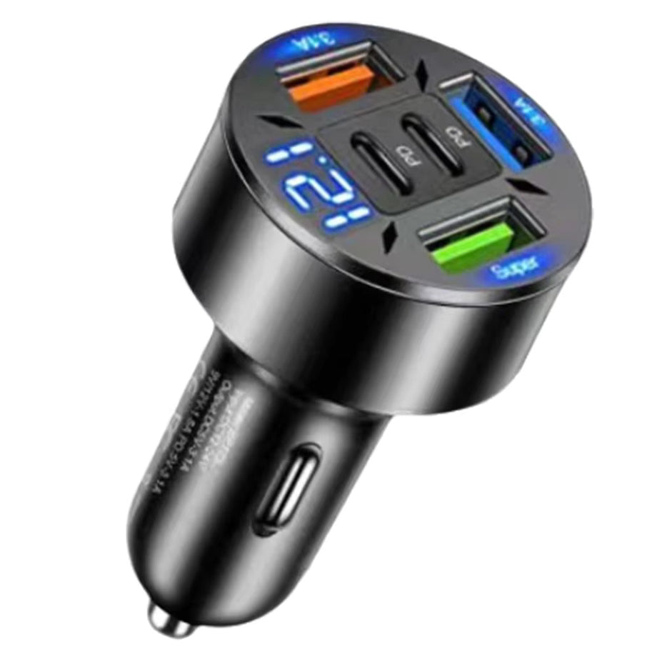 DriveVolt 5-Port USB-C Car Charger