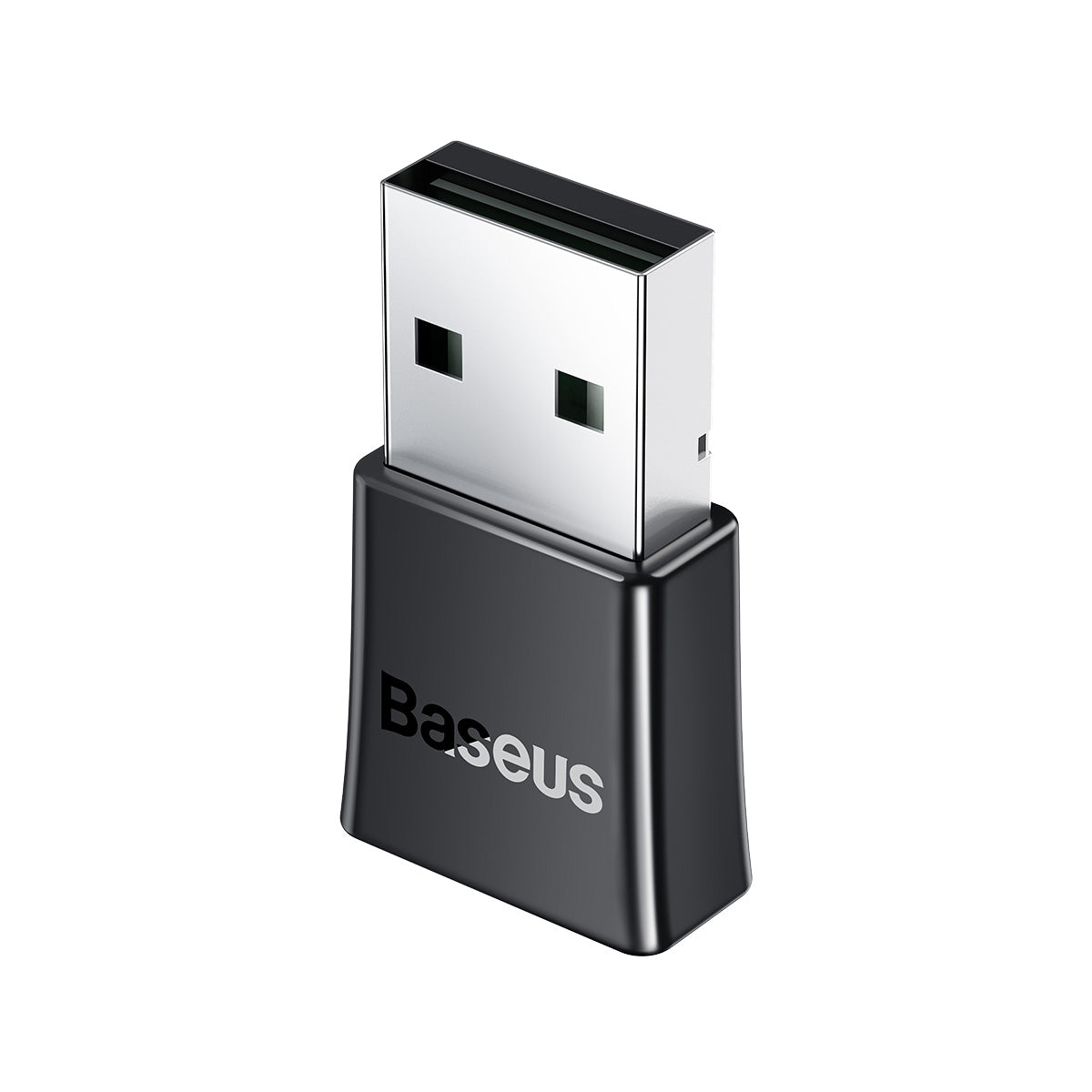 Baseus BA07 black USB-A adapter, connector angle
