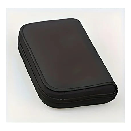 Fabric memory-card storage wallet